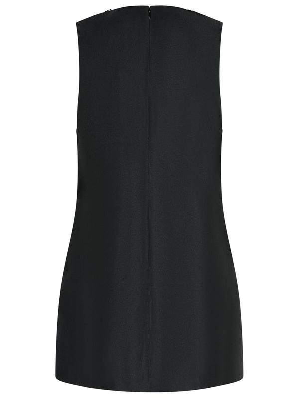 Self-Portrait Black Polyester Dress