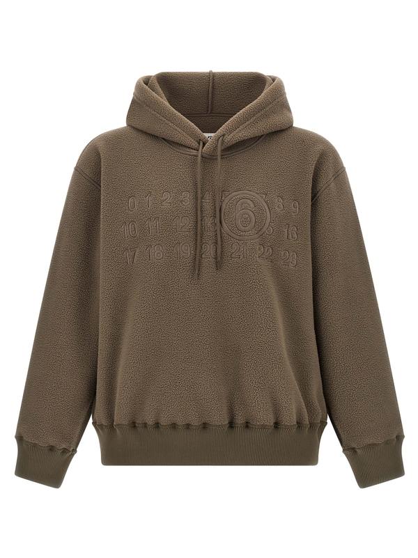 MM6 Maison Margiela Polyester Sweatshirt - Gray