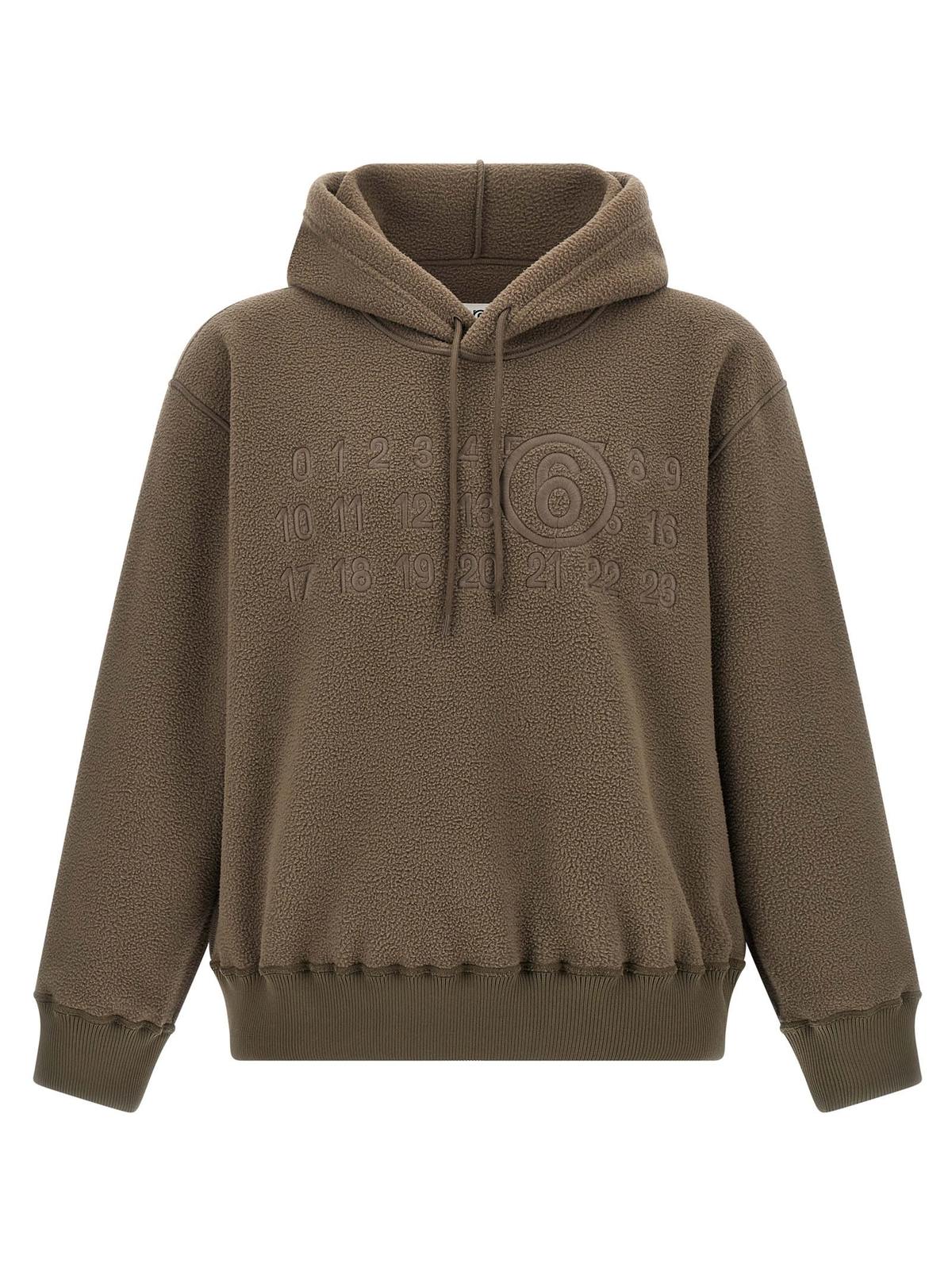 MM6 Maison Margiela Polyester Sweatshirt - Gray - Image 1 of 4