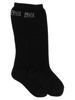 MM6 Maison Margiela Bootleg Socks - Black - Thumbnail 1