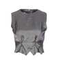 MM6 Maison Margiela Top Vest - Gray - Thumbnail 1