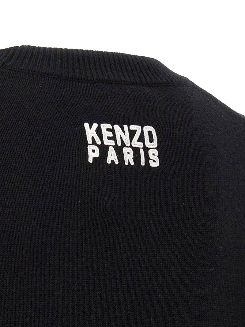 Kenzo Happy Tiger Sweater - Black