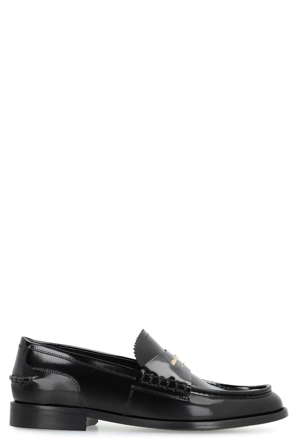 ALEXANDER WANG Carter Patent Leather Loafers - Black