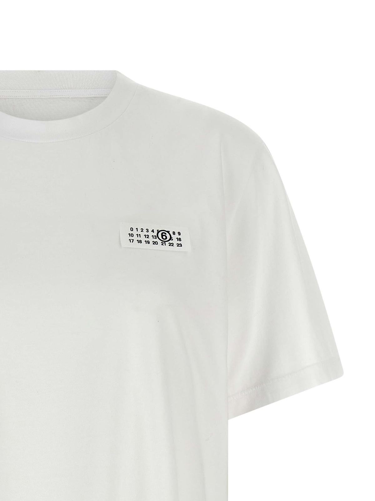 MM6 Maison Margiela Numeric Signature Mm6 T-shirt - Image 3 of 3