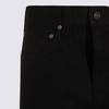KHAITE Black Cotton Jeans - Carlyle - Thumbnail 3