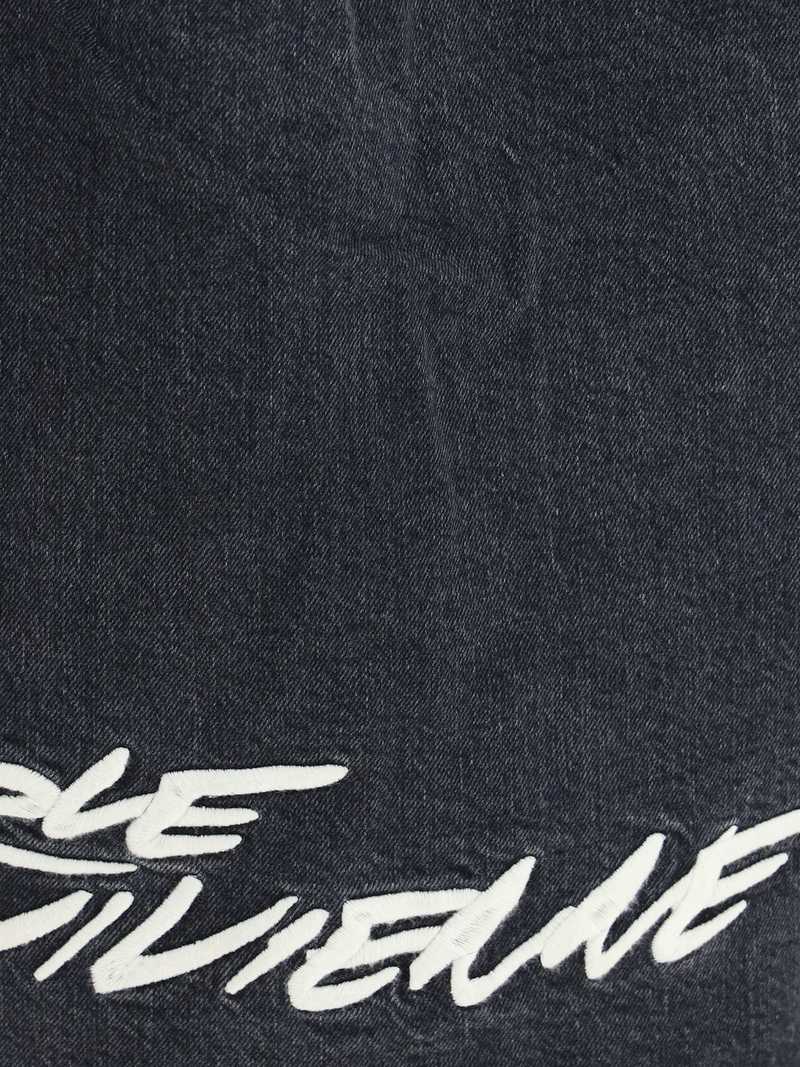 Kenzo X Futura Workwear Embroidered Japanese Denim Shirt