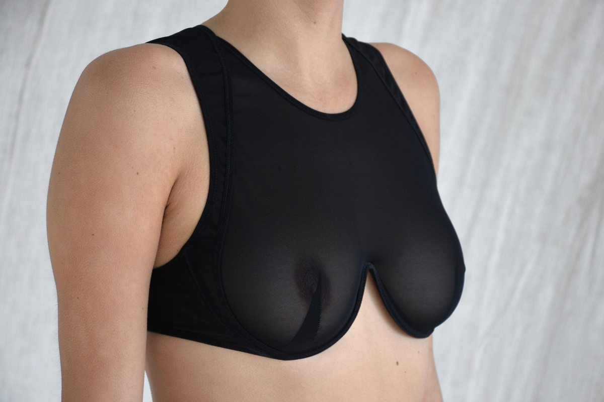 La Fille D'o Quite Like Monowired Bra - Quite Like Black - Image 3 of 4