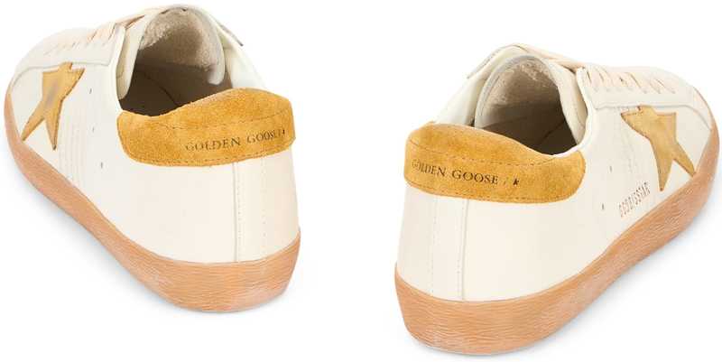 Golden Goose Super-star Low-top Sneakers - White
