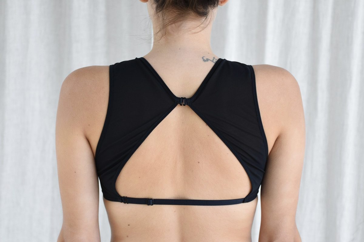 La Fille D'o Quite Like Monowired Bra - Quite Like Black - Image 4 of 4