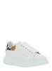 Alexander McQueen Oversize Sneakers With Snake Print On The Heel - White - Thumbnail 2