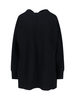 MM6 Maison Margiela Wool Blend Sweater Dress - Black - Thumbnail 1