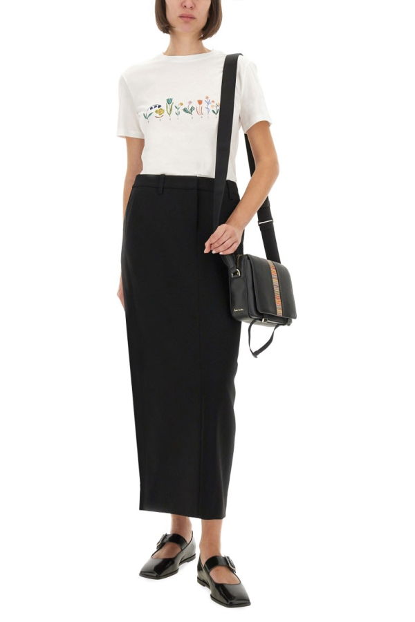 PAUL SMITH PS by Paul Smith Bloom Tee - White