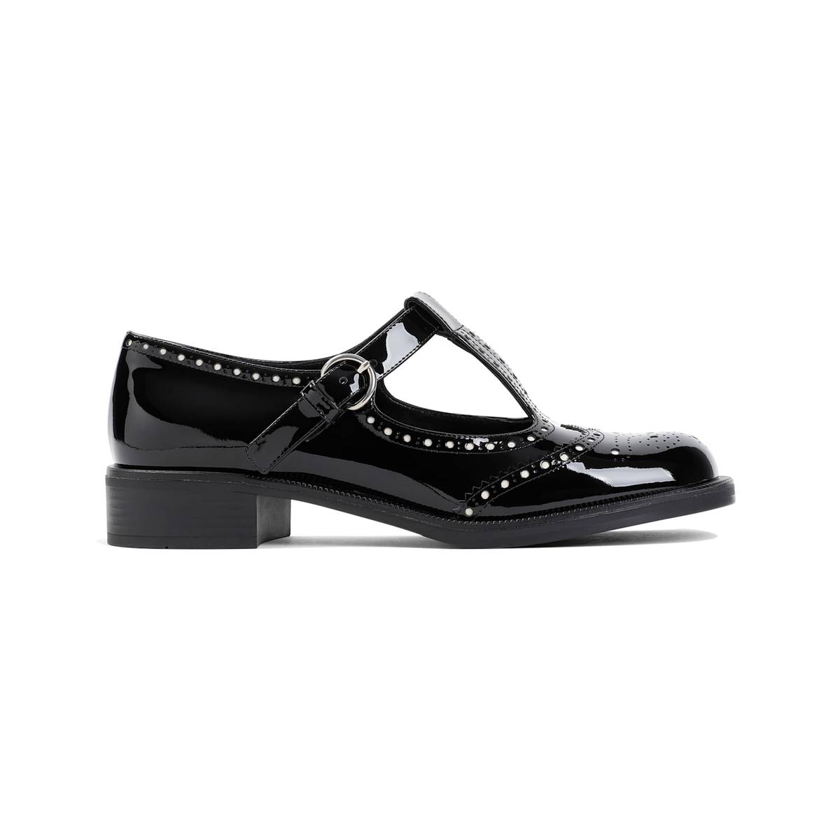 MIU MIU Leather Mary Jane - Black - Image 2 of 5