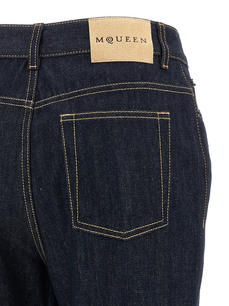 Alexander McQueen Straight Leg Jeans