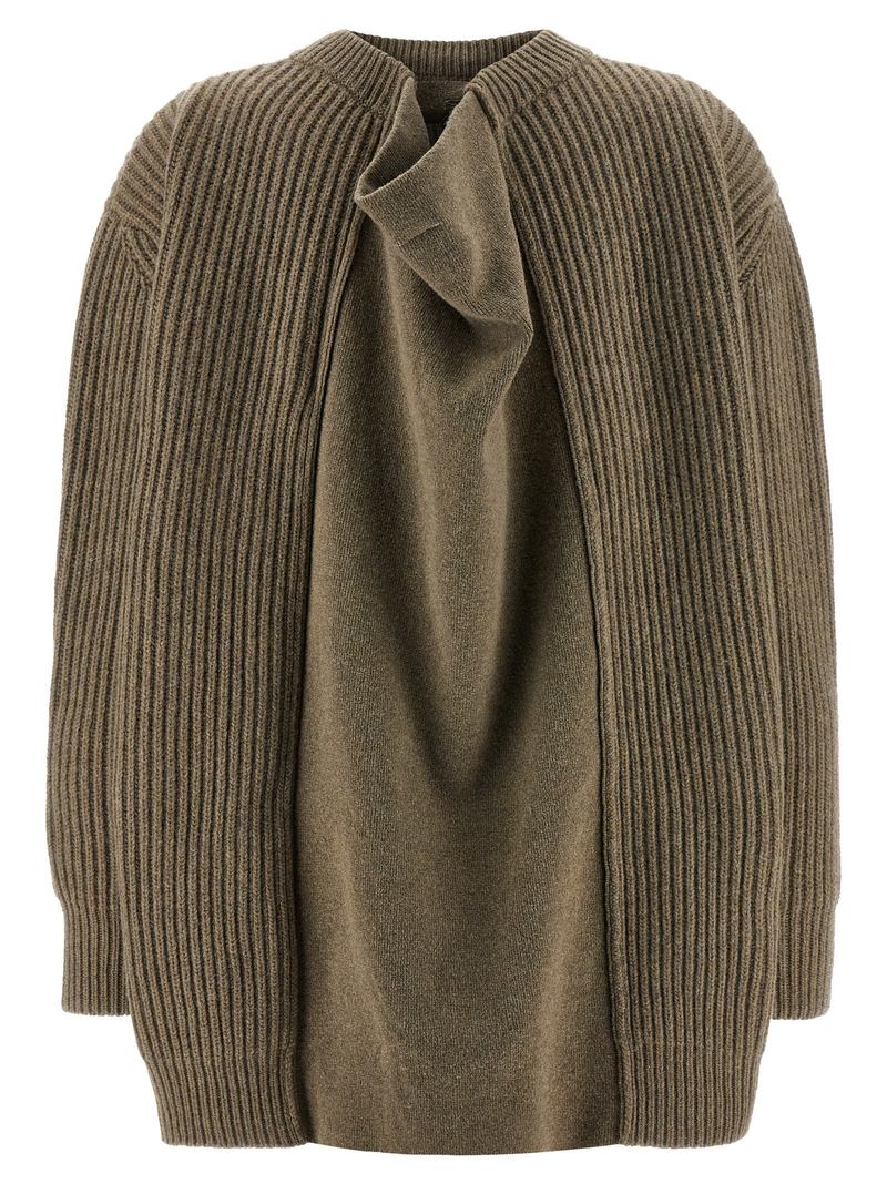 MM6 Maison Margiela Sweater Dress - Beige