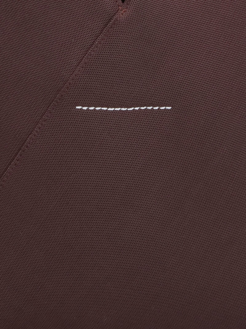 MM6 Maison Margiela Japanese Bag In Mesh Bag - Brown