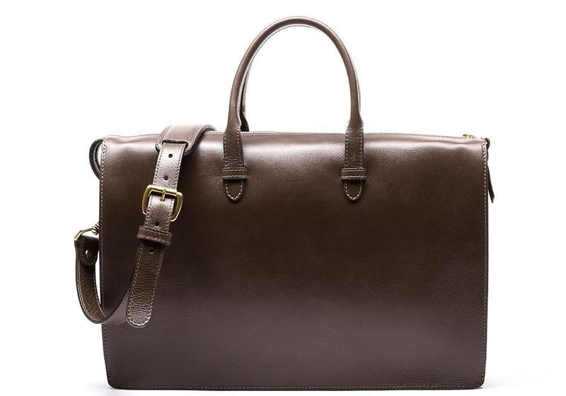 Lotuff TRIUMPH BRIEFCASE CHOCOLATE Garmentory