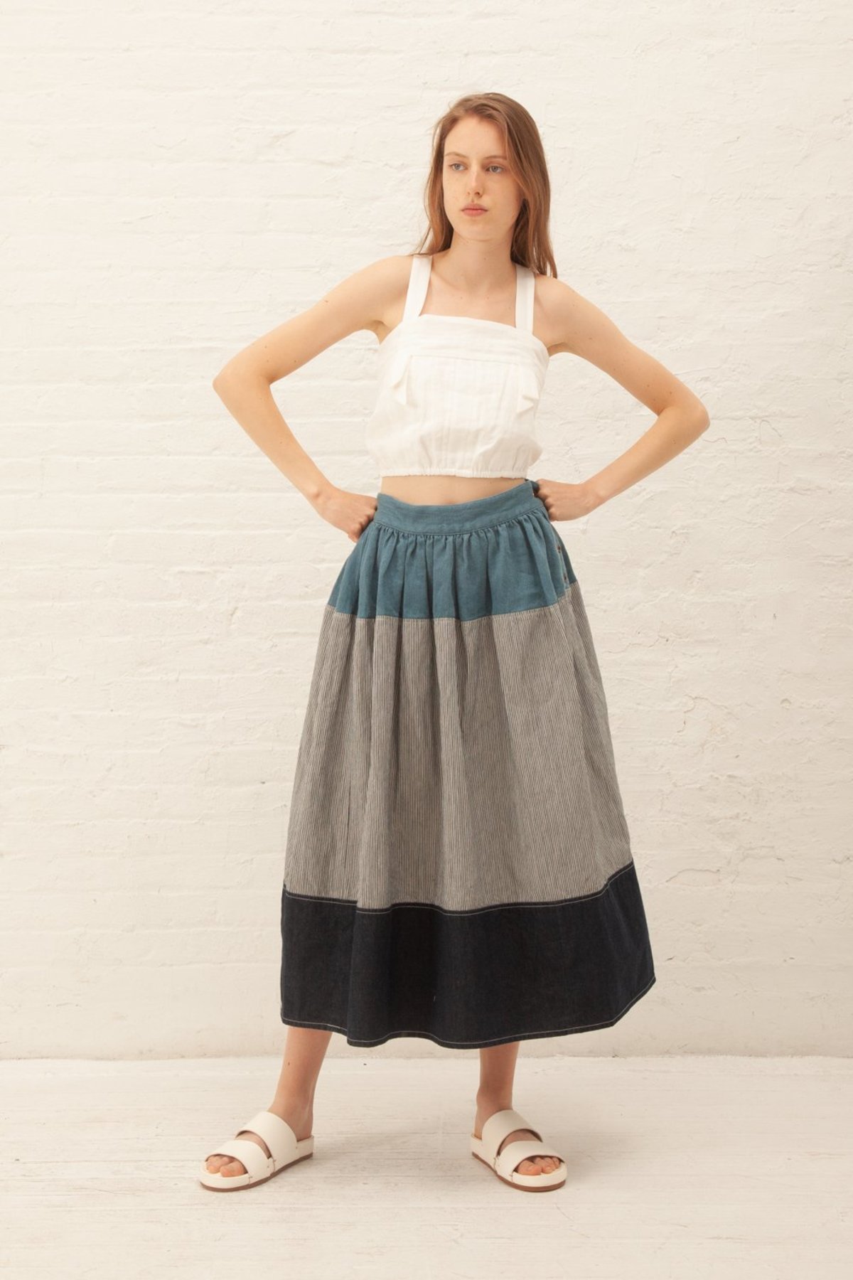 Visvim Elevation Long Skirt - Multi | Garmentory