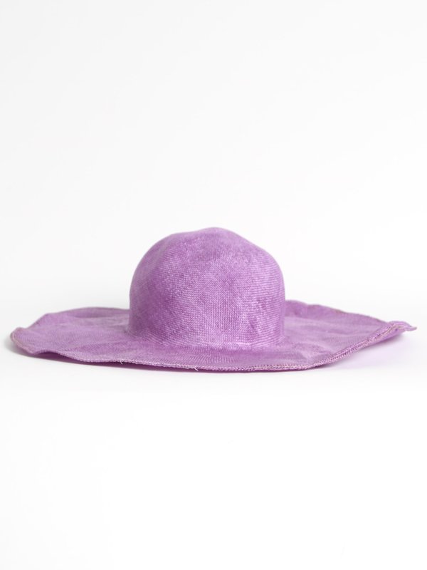 REINHARD PLANK Hat Brushed Fur Cashmere & Wool 1 Size Plum Reinhard Plank | Accessories | Reinhard Plank Hat Brushed  main image 4