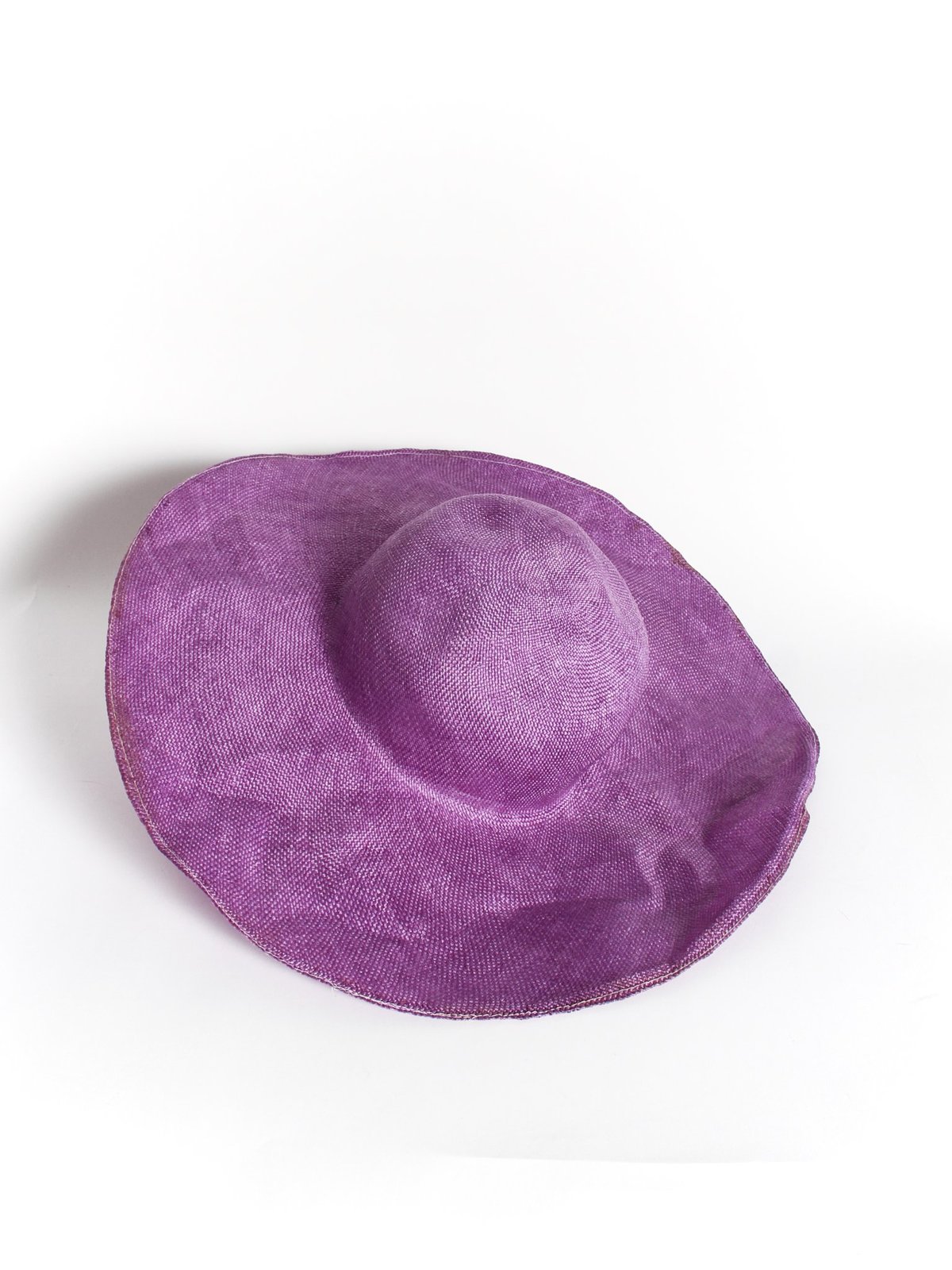 Reinhard Plank Purple Woven Hat Reinhard Plank Donna Hat - Purple | Garmentory main image 3