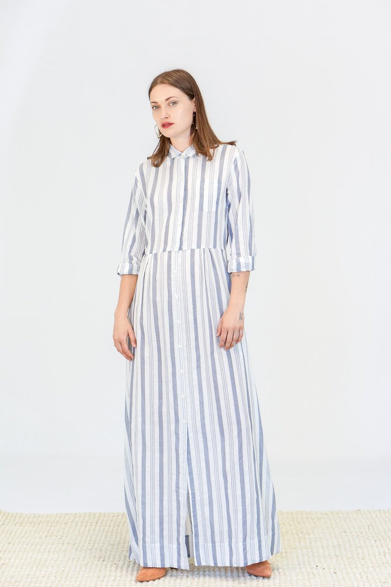 chinese dress ladies Marcella | Cooper Long Sleeve Dress in Black | Women's Size XL | Sustainable European Jersey