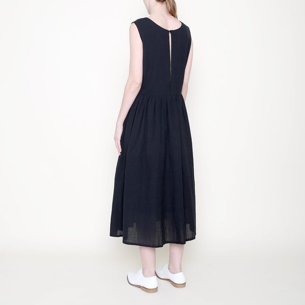 7115 by Szeki Linen Jumper Dress 