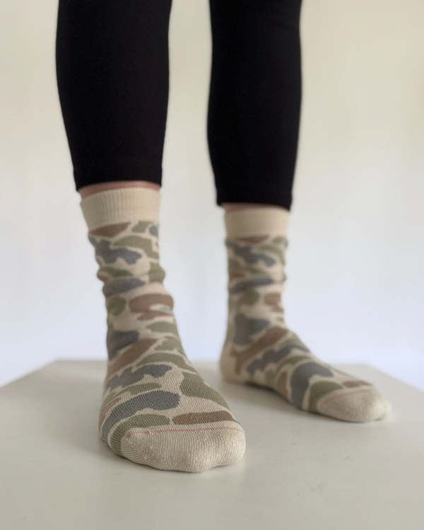 Rototo Pile Camo Sock