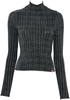 DIESEL Turtleneck Top - Gray - Thumbnail 1