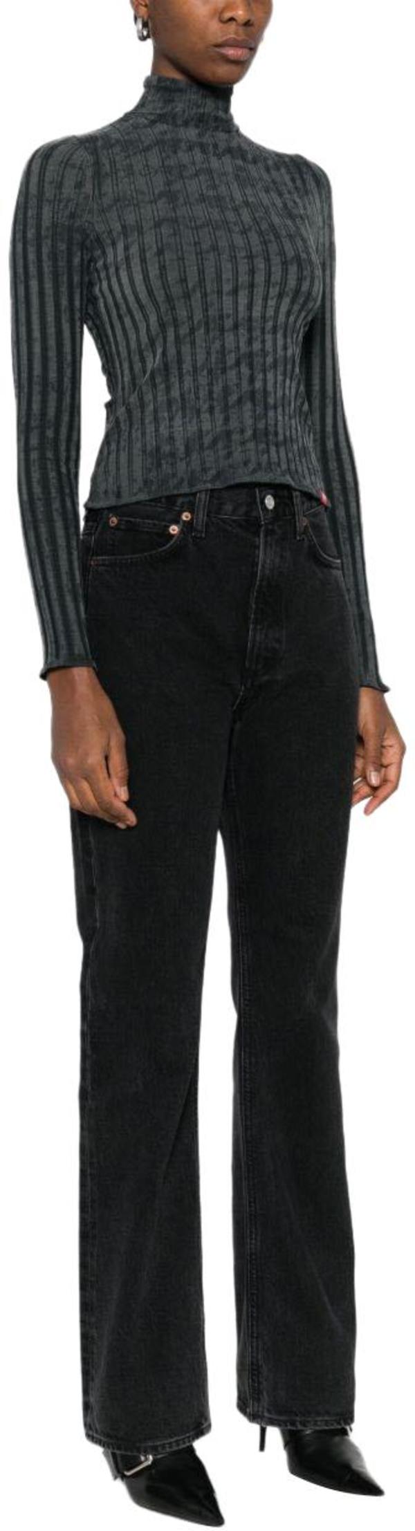 DIESEL Turtleneck Top - Gray