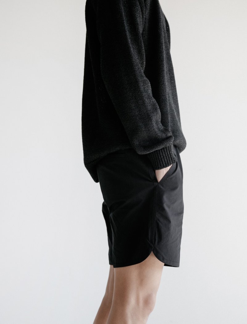 CristaSeya Cotton Shorts - Black | Garmentory