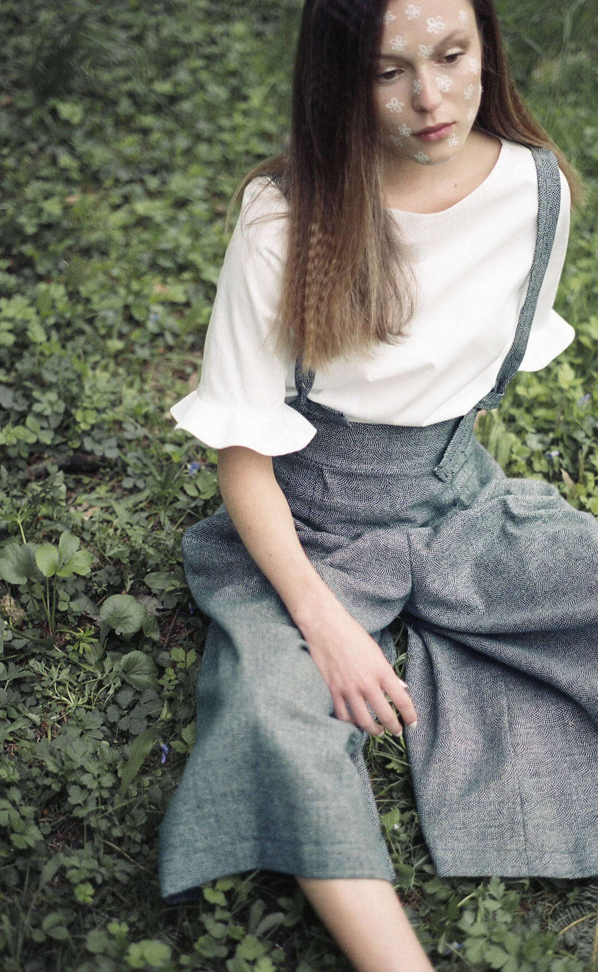 Noemiah Nina Ruffle Sleeve Top - White - Image 1 of 2