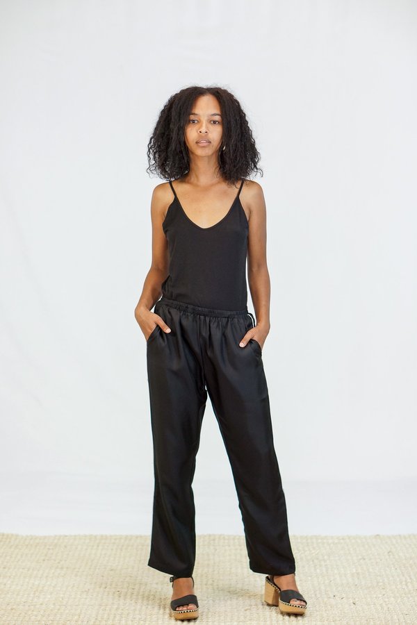 black dress pants with gold stripe Tempest Pant main image 1