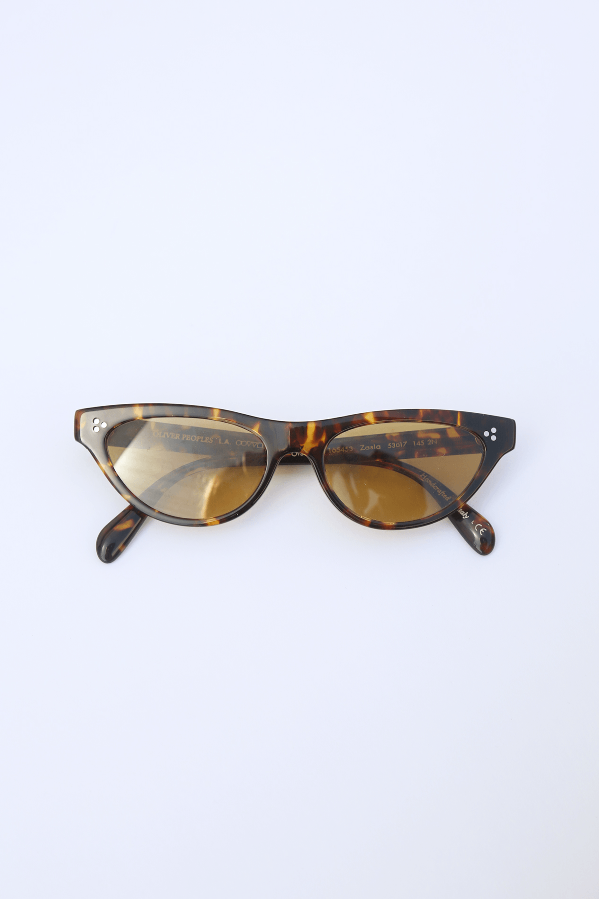 Oliver Peoples Zasia - Dark Mahogany 2 & Deep Amber | Garmentory