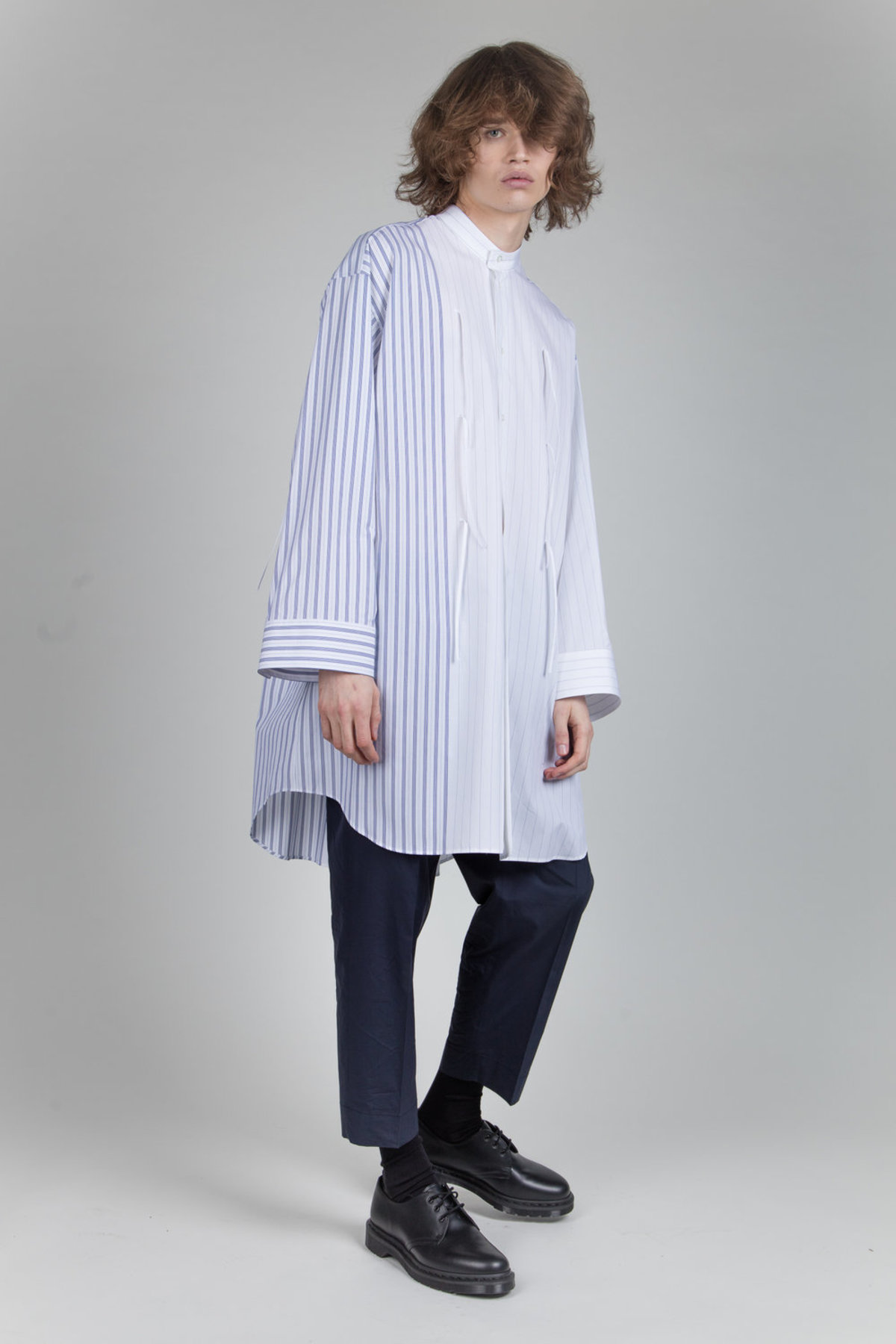 Jil Sander Oversized Striped Shirt | Garmentory