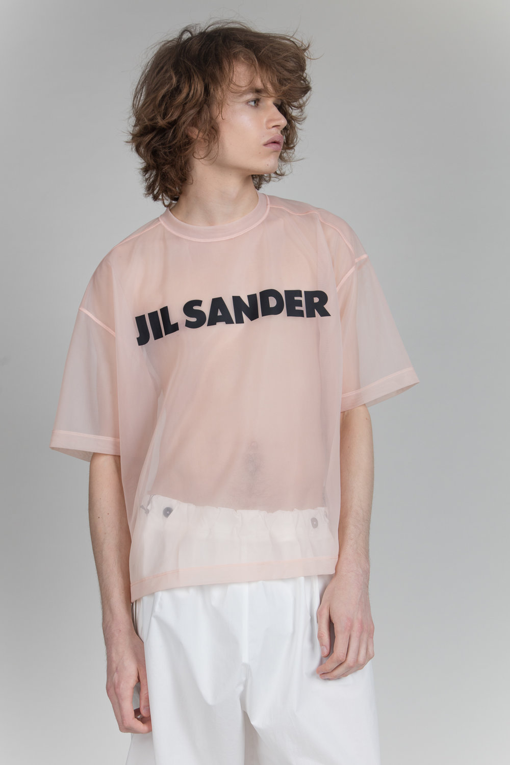 Jil Sander Pink Logo T-Shirt - Pink | Garmentory
