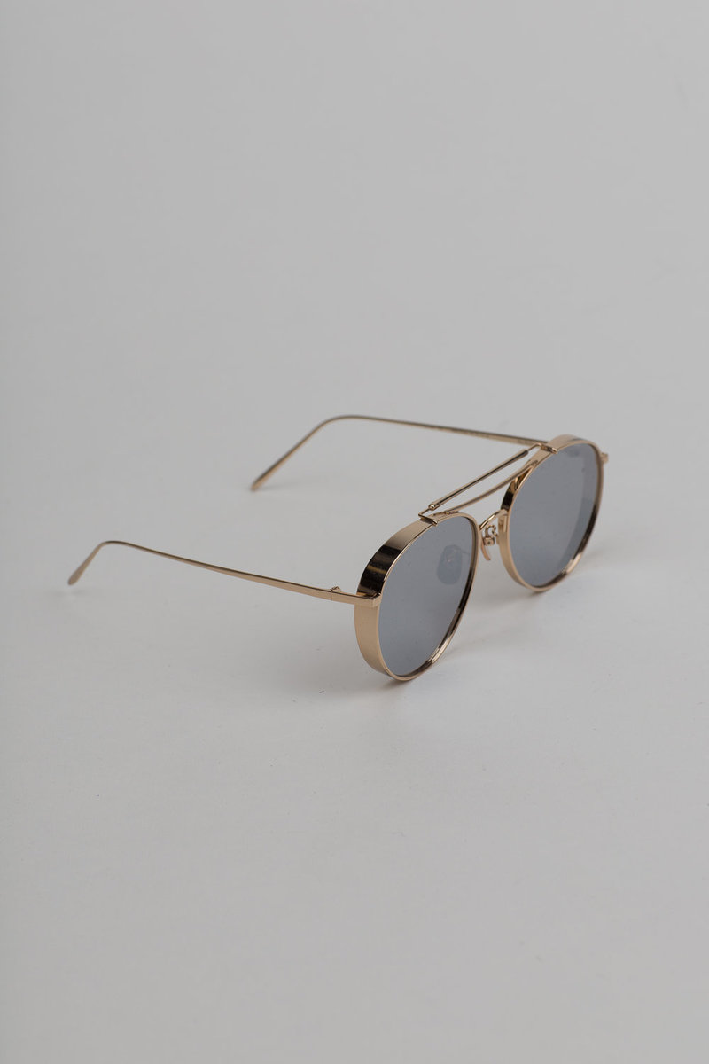 Gentle Monster Big Bully 032 (1M) Sunglasses - Gold | Garmentory