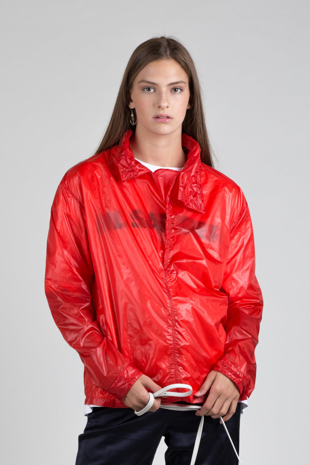 JIL SANDER barely used 24SS blouson, red