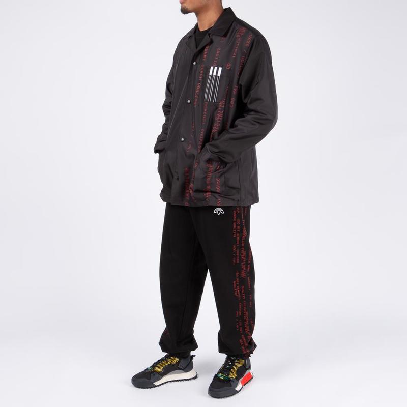 Adidas Originals by Alexander Wang Coach's Jacket - Black