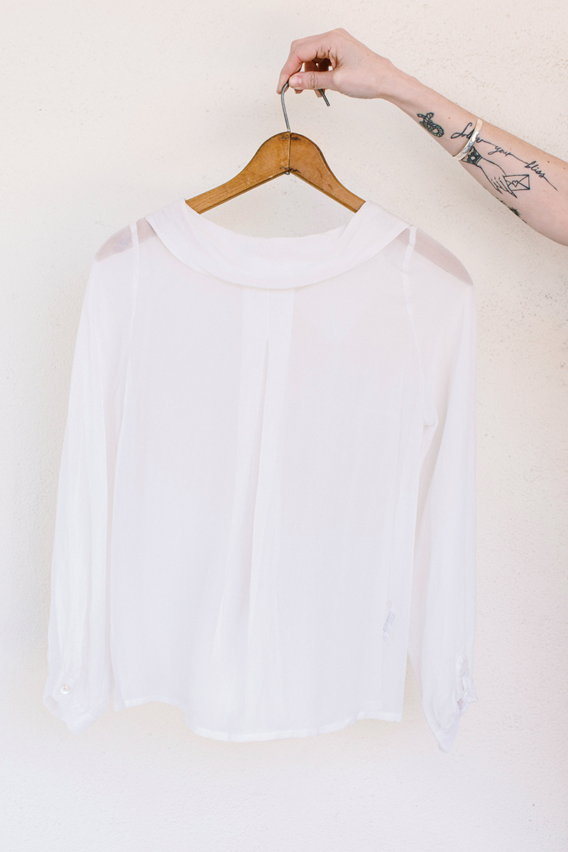 Sula Collared Blouse - Off White