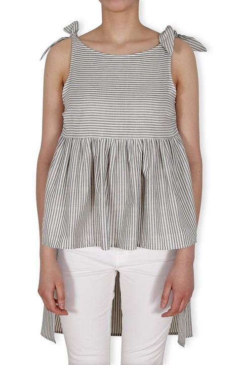 LITKE Banana Tie Blouse LITKE Banana Tie Blouse