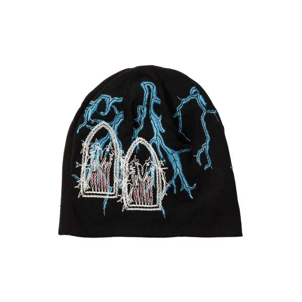 Who Decides War Engine Knit Hat - Coal/Multicolor Who Decides War Engine Knit Hat - Coal/Multicolor