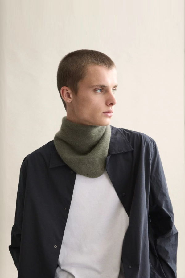 Le Bonnet Croco Bandana - Croco Green