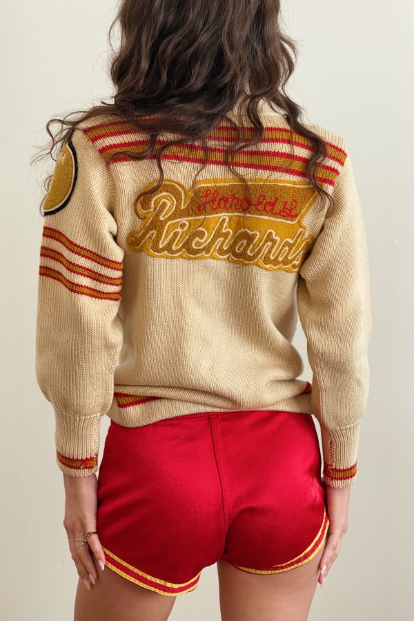1950s Wrestling Varsity Cardigan