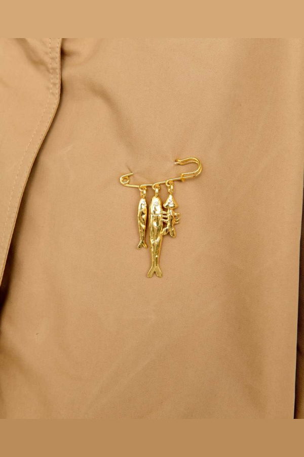 Eliou Sardine Brooch