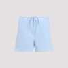 MIU MIU Cotton Shorts - Cielo - Thumbnail 3