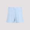 MIU MIU Cotton Shorts - Cielo - Thumbnail 4