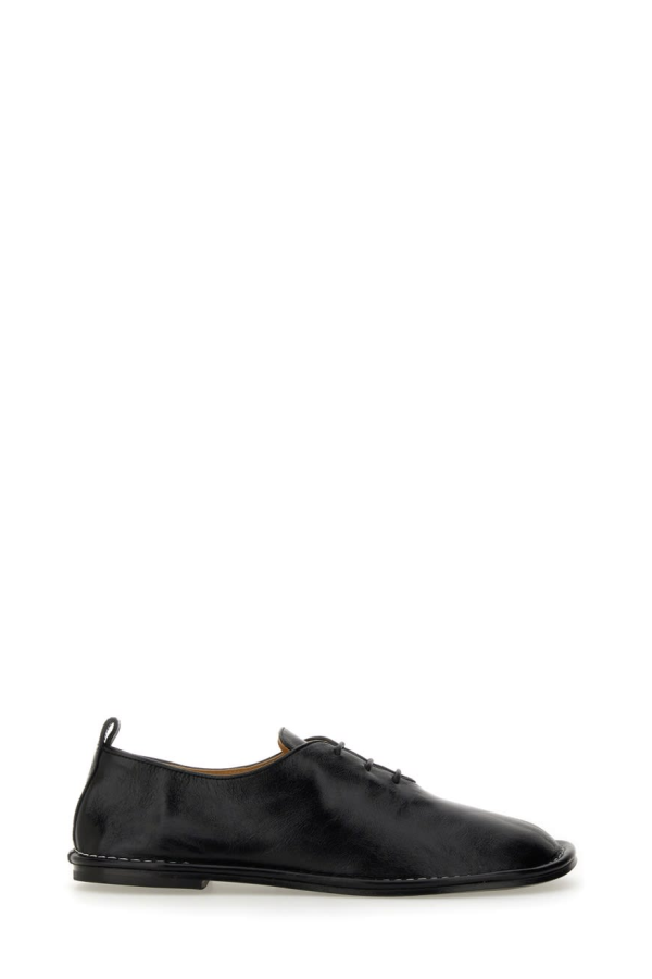 Ami Alexandre Mattiussi Moccasin One Cut Moccasin - Black
