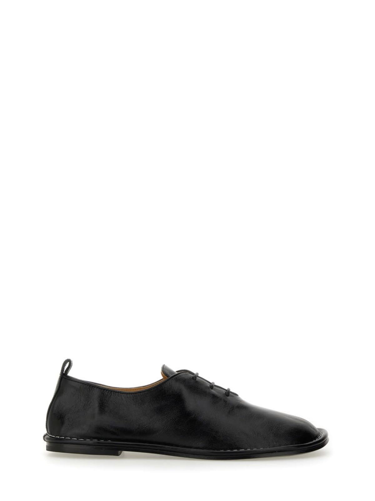 Ami Alexandre Mattiussi Moccasin One Cut Moccasin - Black - Image 1 of 5