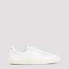 Celine Low Lace-up Sneakers With Triomphe Sneakers - Off White - Thumbnail 1