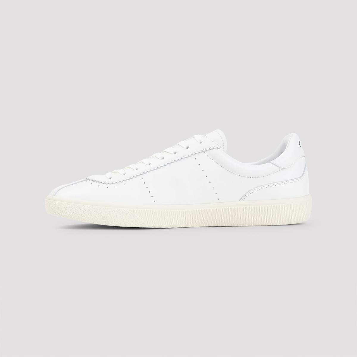 Celine Low Lace-up Sneakers With Triomphe Sneakers - Off White - Image 4 of 5